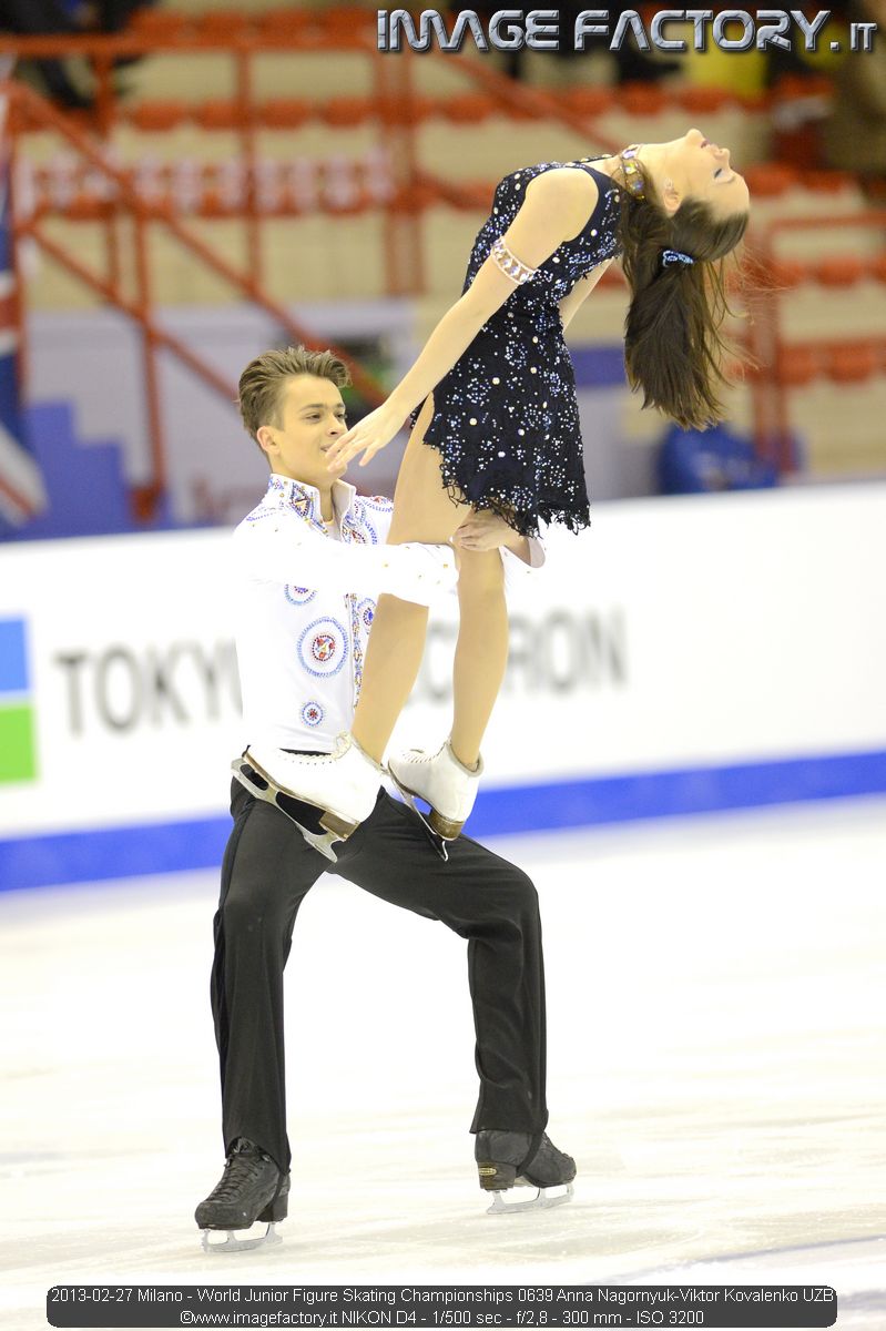 2013-02-27 Milano - World Junior Figure Skating Championships 0639 Anna Nagornyuk-Viktor Kovalenko UZB